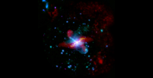 The peculiar galaxy Centaurus A in the far-infrared and X-rays