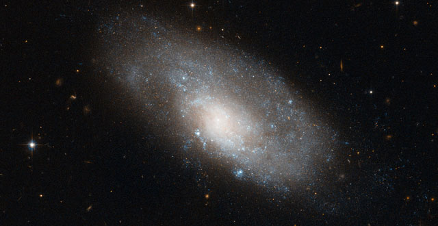 Spiral Galaxy NGC 4980