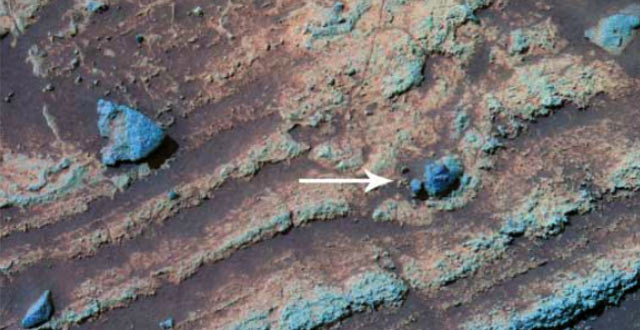 This bomb sag on the surface of Mars was created during a volcanic blast approximately 3.5 billion years ago. The researchers have replicated the sag in a lab while studying the possibility of water and atmospheric conditions of early Mars