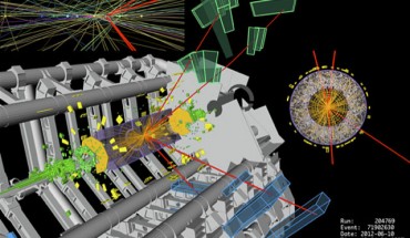 Candidate Higgs Decay to four muons recorded by the ATLAS experiment in 2012 (ATLAS)