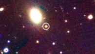 PS1-12sk, circled, is classified as a very rare Type Ibn supernova - only the sixth such example found out of thousands of supernovae (CfA / PS1 Science Consortium)