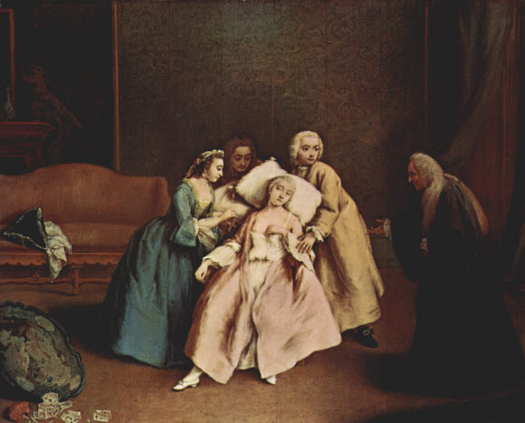 Fainting by Pietro Longhi, c. 1744