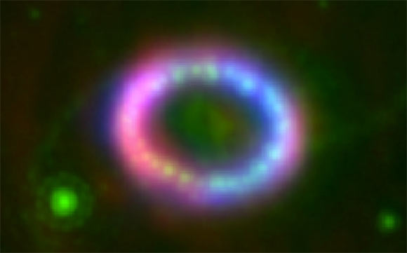 Composite image of the supernova remnant 1987A (ICRAR)