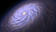 Powerful new computer suggest that spiral arms in disk galaxies arise as a result of the influence of giant molecular clouds (Thiago Ize / Chris Johnson / Scientific Computing and Imaging Institute)