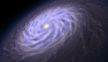 Powerful new computer suggest that spiral arms in disk galaxies arise as a result of the influence of giant molecular clouds (Thiago Ize / Chris Johnson / Scientific Computing and Imaging Institute)