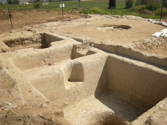 1,500-year-old wine press unearthed near Ashkelon, Israel (Saar Ganor / Israel Antiquities Authority)