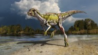 Life reconstruction of Albertadromeus syntarsus (Julius T. Csotonyi)