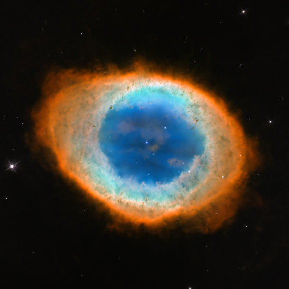 Hubble image of the Ring Nebula (NASA / ESA / C. Robert O’Dell, Vanderbilt University)