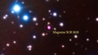 Composite image of the magnetar SGR 0418 (X-ray: NASA / CXC / CSIC-IEEC / N.Rea et al.; optical: Isaac Newton Group of Telescopes / WHT; infrared: NASA / JPL-Caltech)