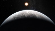 This image shows an extrasolar planet orbiting star Gliese 370 (ESO / M. Kornmesser)