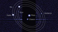 This Hubble image shows five moons orbiting Pluto (NASA / ESA / M. Showalter, SETI Institute)