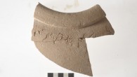 Jar fragment with inscription found at the Ophel archaeological site near the Temple Mount, Jerusalem (Ouria Tadmor)