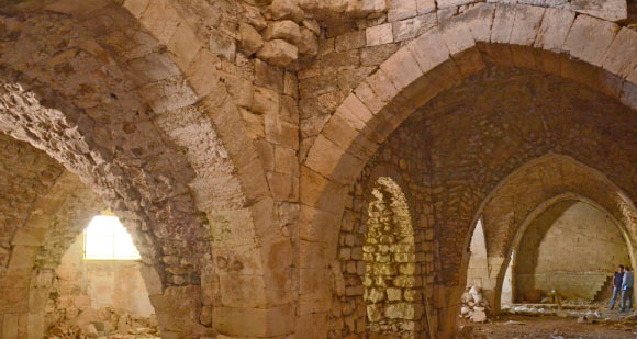 1,000-year-old hospital found in the Christian Quarter of the Old City of Jerusalem (Yoli Shwartz / Israel Antiquities Authority).