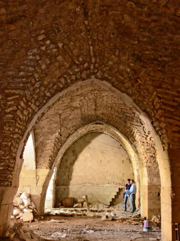 1,000-year-old hospital found in the Christian Quarter of the Old City of Jerusalem (Yoli Shwartz / Israel Antiquities Authority).