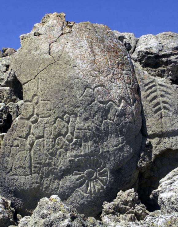 Winnemucca Lake petroglyphs (Benson LV et al).