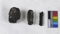 Three iron beads from Gerzeh, Egypt (© Petrie Museum of Egyptian Archaeology / Gianluca Miniaci).