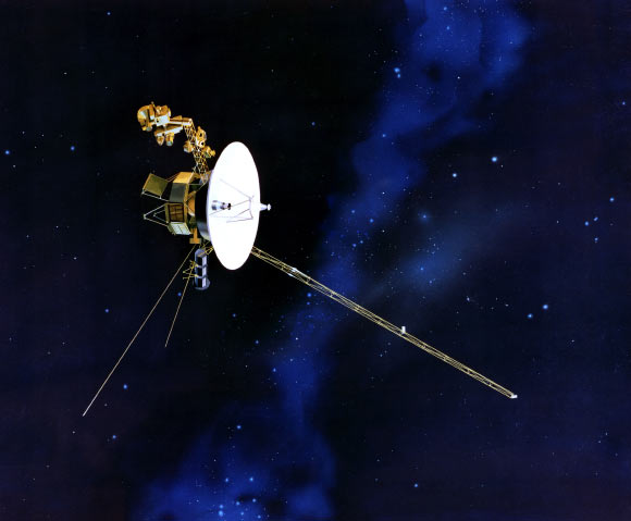 NASA's Voyager 1 spacecraft. Image credit: NASA / JPL-Caltech. 