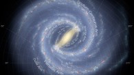 This image shows the structure of the Milky Way, including the location of the spiral arms and other components such as the bulge (NASA / JPL-Caltech / ESO / R. Hurt).