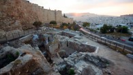 This image shows the archaeological site at Jerusalem's Mt. Zion. The site reveals many layers of the city's cultural history, including a first-century mansion. Image credit: Shimon Gibson.