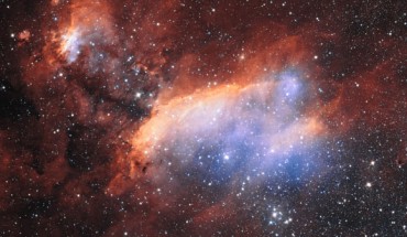 This image shows the Prawn Nebula. Image credit: ESO. Acknowledgement: Martin Pugh.