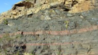 Some of the rocks that Dr Crowe and his colleagues studied in South Africa. Image credit: Nic Beukes.