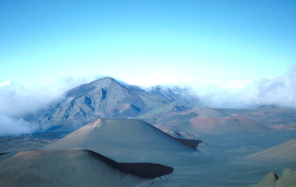 Haleakala Crater in East Maui Hawaii. Image credit: University of Wisconsin. 