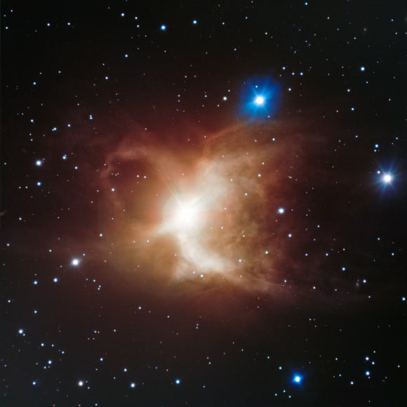 This image shows the Toby Jug Nebula. Image credit: ESO.