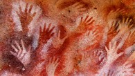 Handprints at the El Castillo cave, Spain. Image credit: University of Cantabria.