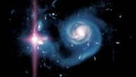 High-resolution simulation of a galaxy hosting a super-luminous supernova. Image credit: Adrian Malec / Marie Martig / Swinburne University.