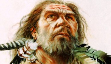 Denisovans were probably dark-skinned, unlike the pale Neandertals. The picture shows a Neanderthal man. Image credit: Mauro Cutrona.