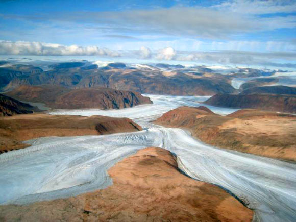 Central Baffin Island. Image credit: Gifford Miller / University of Colorado Boulder.