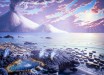 Early Earth. Image credit: Peter Sawyer / Smithsonian Institution.