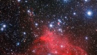 This image shows the young star cluster NGC 3572 and its surroundings. Image credit: ESO / G. Beccari.