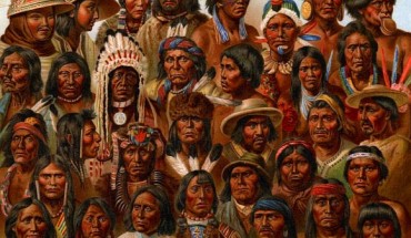 The new study shows that ancestors of Native Americans migrated to the Americas from Siberia and not directly from Europe. Painting by G. Mülzel.