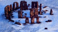 Stonehenge, a famous prehistoric monument in Wiltshire, England.