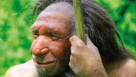 A reconstruction of Neanderthal man. Image credit: Neanderthal Museum.