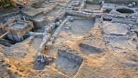 This image shows the remains of a 1,000-year-old estate with a fountain unearthed at Ramla, Israel. Image credit: Assaf Peretz / Israel Antiquities Authority.
