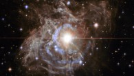 This image shows the variable star RS Puppis. Image credit: NASA / ESA / the Hubble Heritage Team / STScI / AURA / Hubble-Europe Collaboration / H. Bond, STScI and Penn State University.