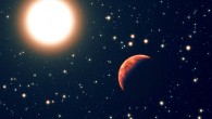 This is an artist's impression of the newly discovered exoplanet YBP1194b. Image credit: ESO / L. Calçada.