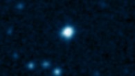 This image, taken from Digital Sky Survey, shows SMSS J031300.36-670839.3 (center of the image). Image credit: DSS.