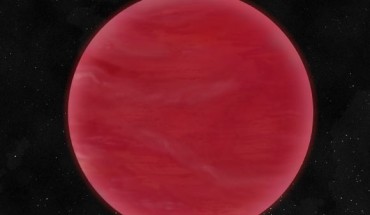 This is an artist's impression of the brown dwarf ULAS J222711-004547. Image credit: Neil J Cook / University of Hertfordshire.