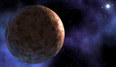 This is an artist's visualization of the dwarf planet Sedna. Image credit: NASA / JPL-Caltech / R. Hurt, SSC-Caltech.