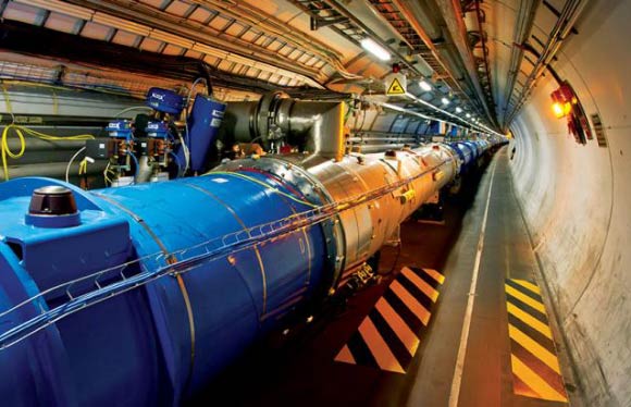 The Large Hadron Collider, the world's largest and most powerful particle accelerator. Image credit: CERN.