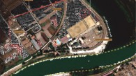 Newly discovered features at Ostia. Satellite imagery courtesy of Digital Globe Inc.