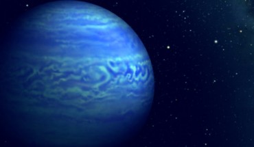 This artist's impression shows the brown dwarf WISE 0855-0714. The color of the brown dwarf in this image is arbitrary; it would have different colors when viewed in different wavelength ranges. Image credit: NASA / JPL-Caltech / Penn State University.