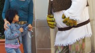 Unexpected meeting with Shrek in the Universal Studios. Image credit: Aaron Jacobs / CC BY-SA 2.0.