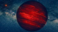 This is an artist's impression of GU Psc b and GU Psc. Image credit: Lucas Granito.