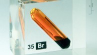 An illustrative bromine sample. Image credit: Alchemist-hp, Pse-mendelejew.de / CC-BY-SA-3.0.