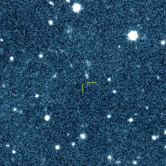 This image shows the position of the PSR J2222 system. Image credit: David L. Kaplan et al.