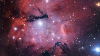 This image shows the star-forming region Gum 15. Image credit: ESO.